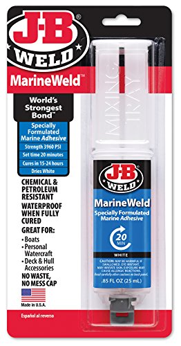 JB Weld 50172 J B Weld J-B Weld 50172 MarineWeld Epoxy Syringe - 25 ml.