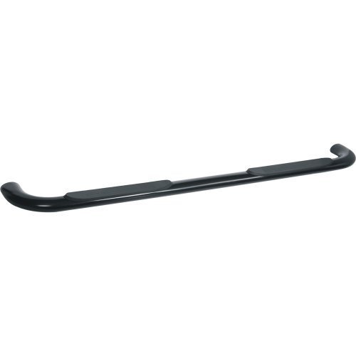 TrailFX A0038B 3 Inch Round Black Powder Coated Side Step Nerf Bar