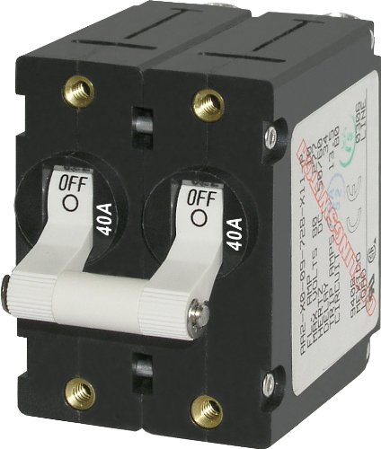 Blue Sea Systems 7240 BLUE SEA 7240 CIRCUIT BREAKER AA2 40A WHT