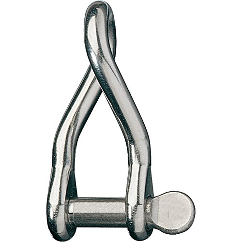 Ronstan RF628 RONSTAN TWISTED SHACKLE 3/16" PIN 1 3/32"L X 13/32"W