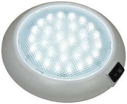 Peterson Fluid V379S 5.5" LED Dome Light with On/Off Switch