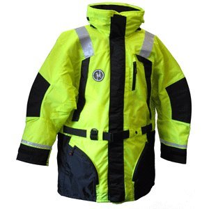 First Watch AC-1100-HV-L FIRST WATCH HI-VIS FLOTATION COAT LG HI-HIS YELLOW