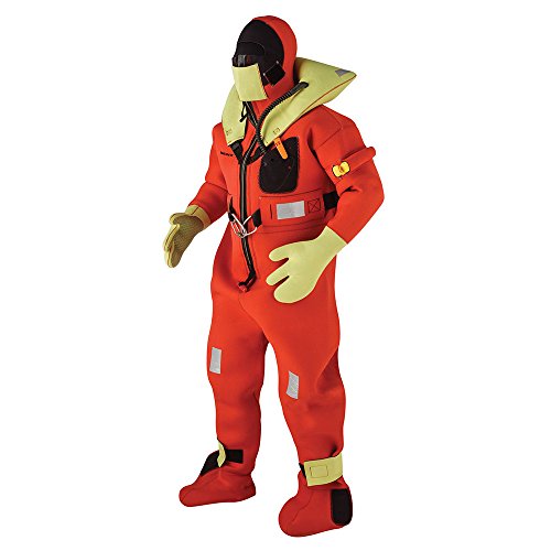 Kent Sporting Goods 154100-200-004-13 Kent Commercial Immersion Suit Uscg/solas, Universal, Orange