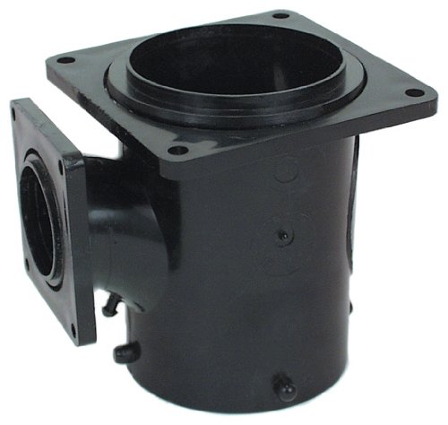 Valterra T1010 3" Sani Tee Reducing Fitting with Bayonet and Rotating Flanges