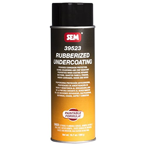 SEM Products 39523 Rubberized Undercoating - Paintable Sound Deadening & Corrosion Protection