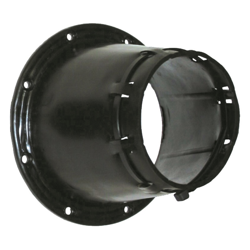 T-H Marine CB-2-DP 2 Inch Cable Boot Transom Rigging Boot with Cable Tie Black