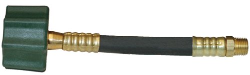 AP MER42615 15" RV Propane Pigtail Hose Type 1 ACME 1/4" MNPT