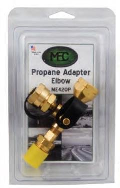 AP ME420P Stay Longer Propane Adapter Tee with POL Fitting