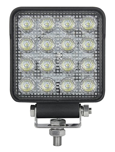 Hella 357106012 Valuefit 4 Square 2.0 LED Work Light 2000 Lumens Long Range