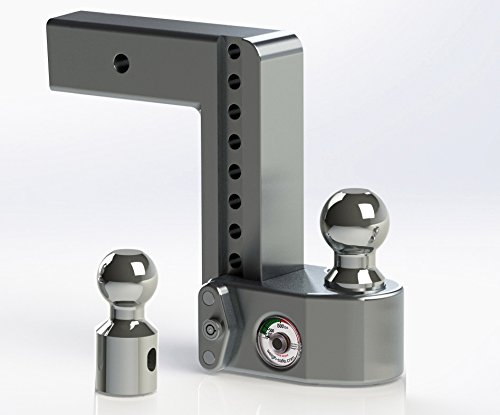 Weigh Safe WS8-2.5 Adjustable Drop Hitch 8" Drop 2.5" Shank with Scale