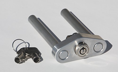 Weigh Safe WS03 Dual Pin Lock Plate Key Assembly for Aluminum Ball Mounts