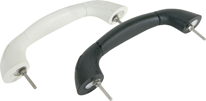 Whitecap Industries S-7095P Black Vinyl Studded Handrai