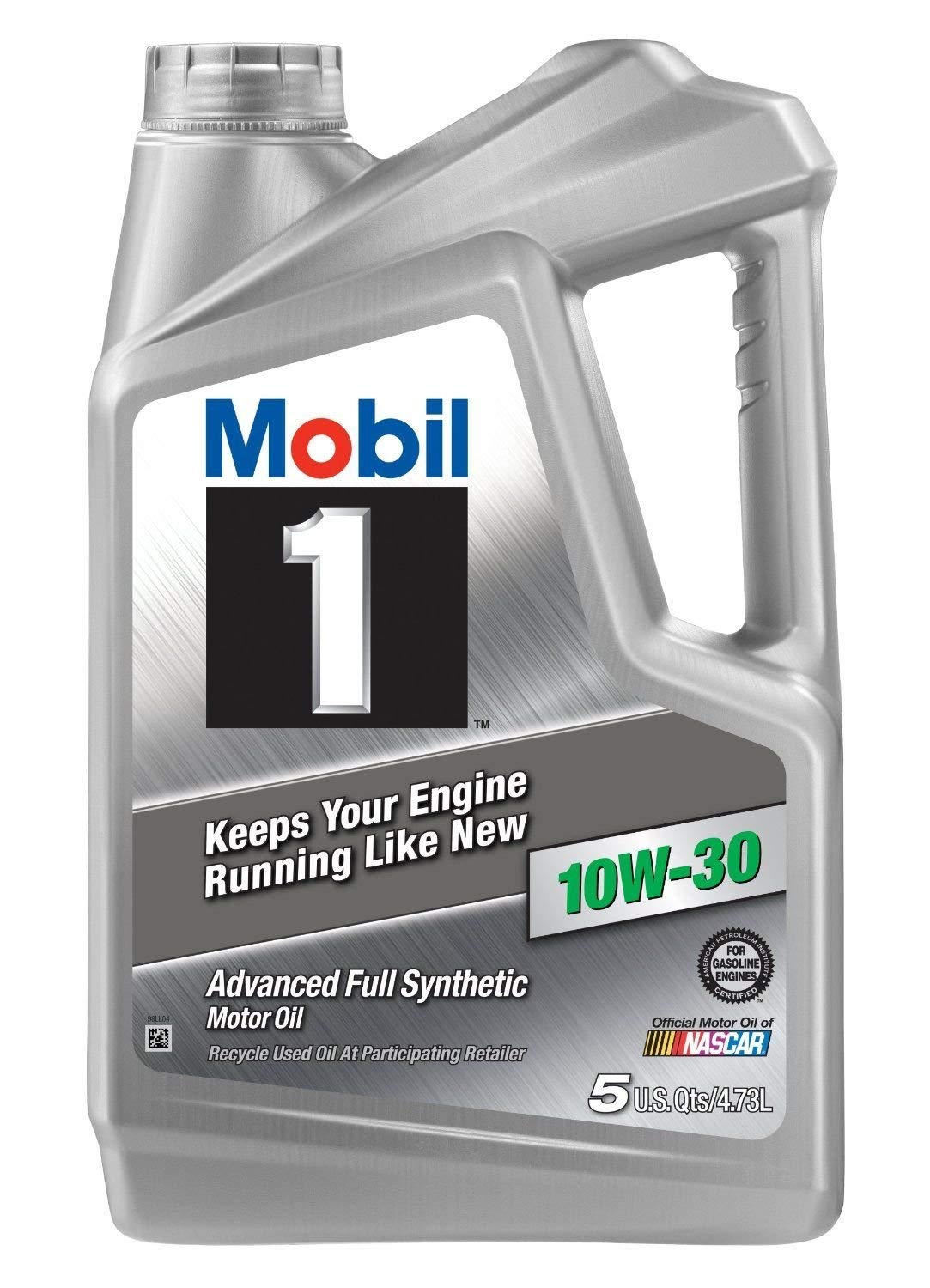Mobil 122326 Mobil 1 10W-30 Synthetic Motor Oil - 3 Pack (5 Quart Bottles)