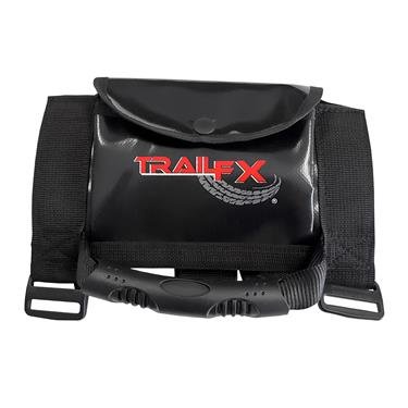 TrailFX J049 Set Of 2 Mounts To 2-3 Inch Roll Bar Black With Trail Fx Logo On Pouch