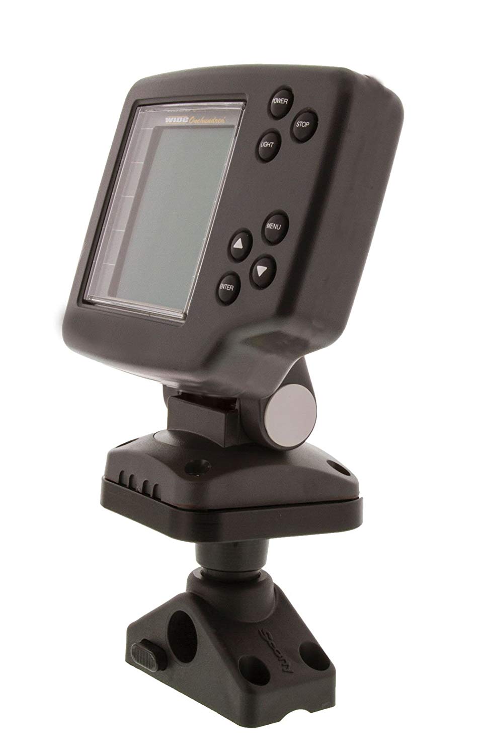 Scotty Downriggers 0368 Universal Sounder Mount with Multi-Pattern Top Plate