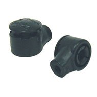 Whitecap Industries G-1130C Industries G-1130 Snap On Cap Composite, Black