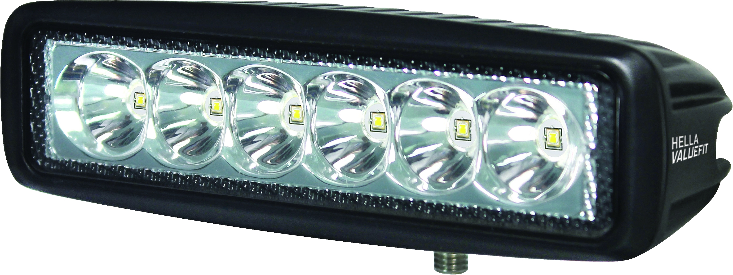 Hella 357203011 Value Fit Mini Light Bar (6 Led/spot Beam)