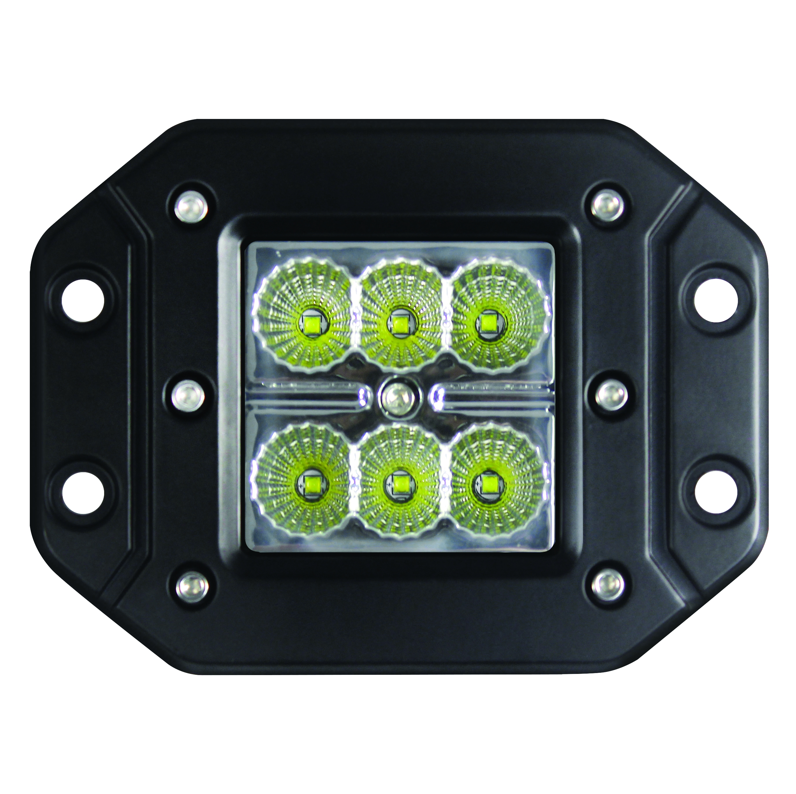 Hella 357204021 Hvf Cube 6led Off Rd Kit Flsh Fld Mv