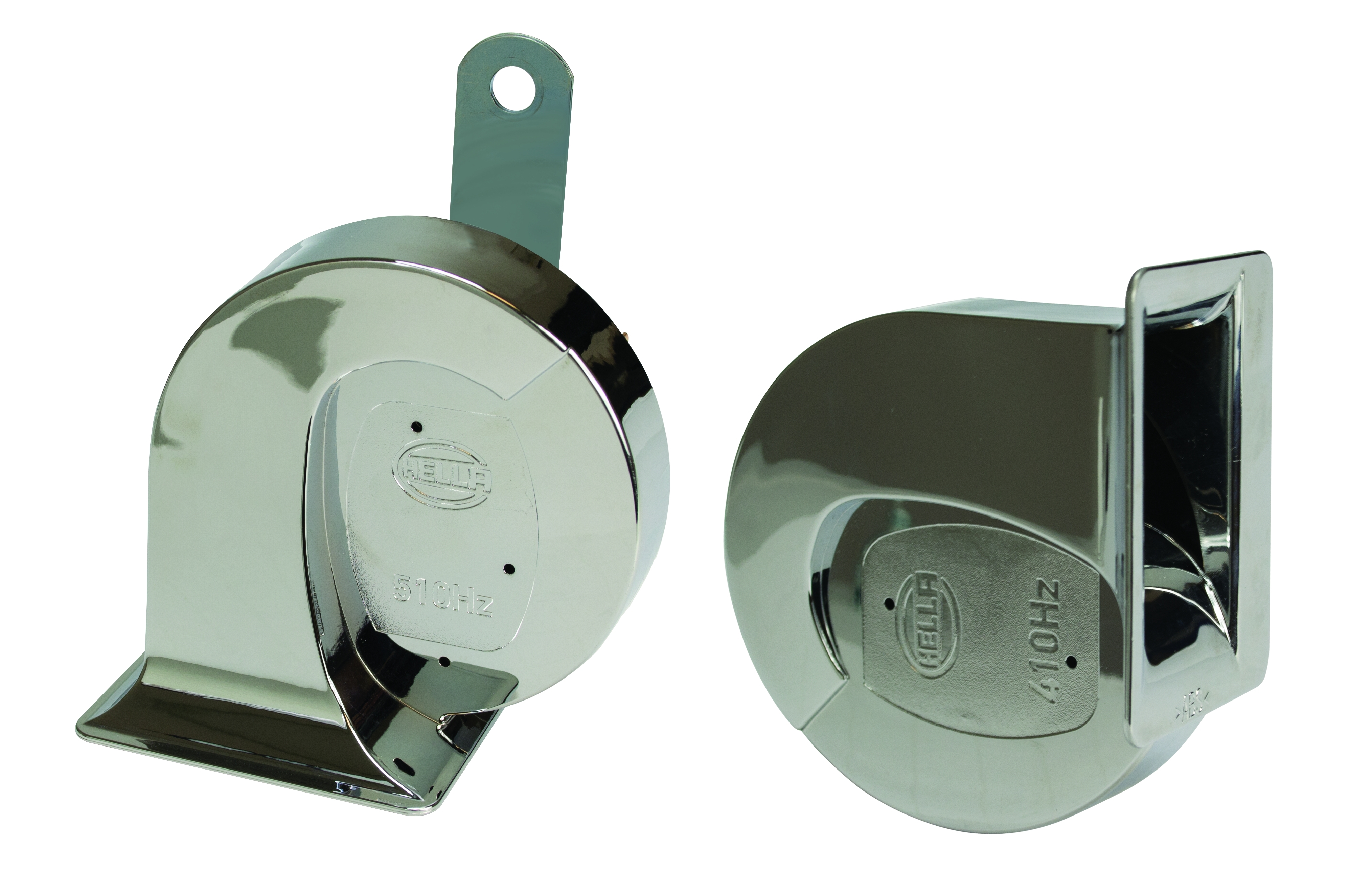 Hella 007728883 Horn Kit Bx Chrome Trumpet 12v Univ