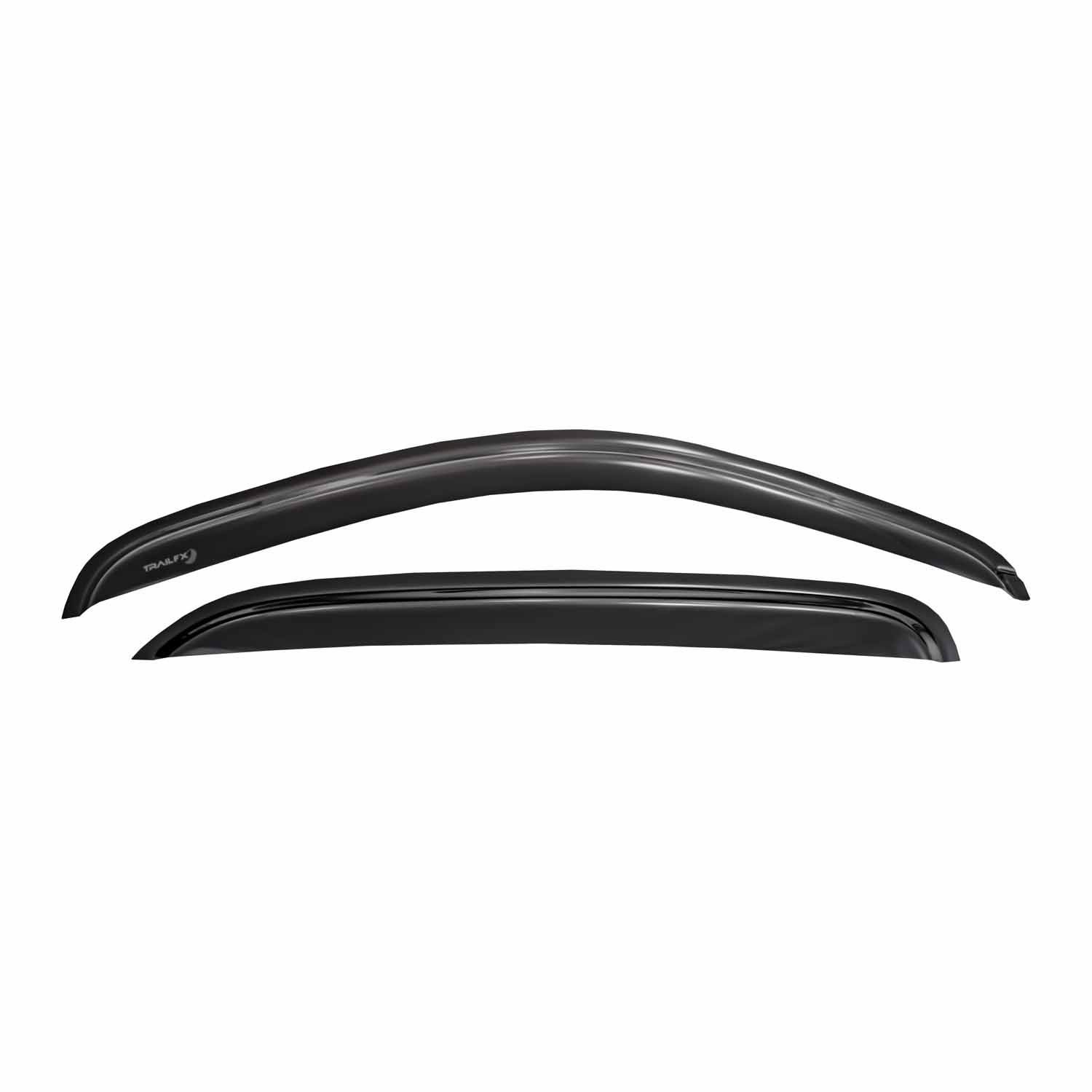 TrailFX 4827H Window Vent Visors Dark Smoke Acrylic