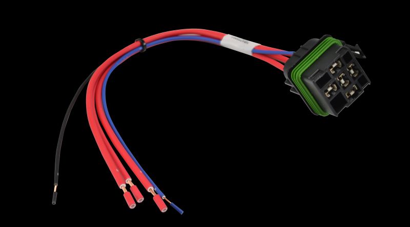 Hella H84709001 5-Pin Weatherproof Relay Connector with Leads