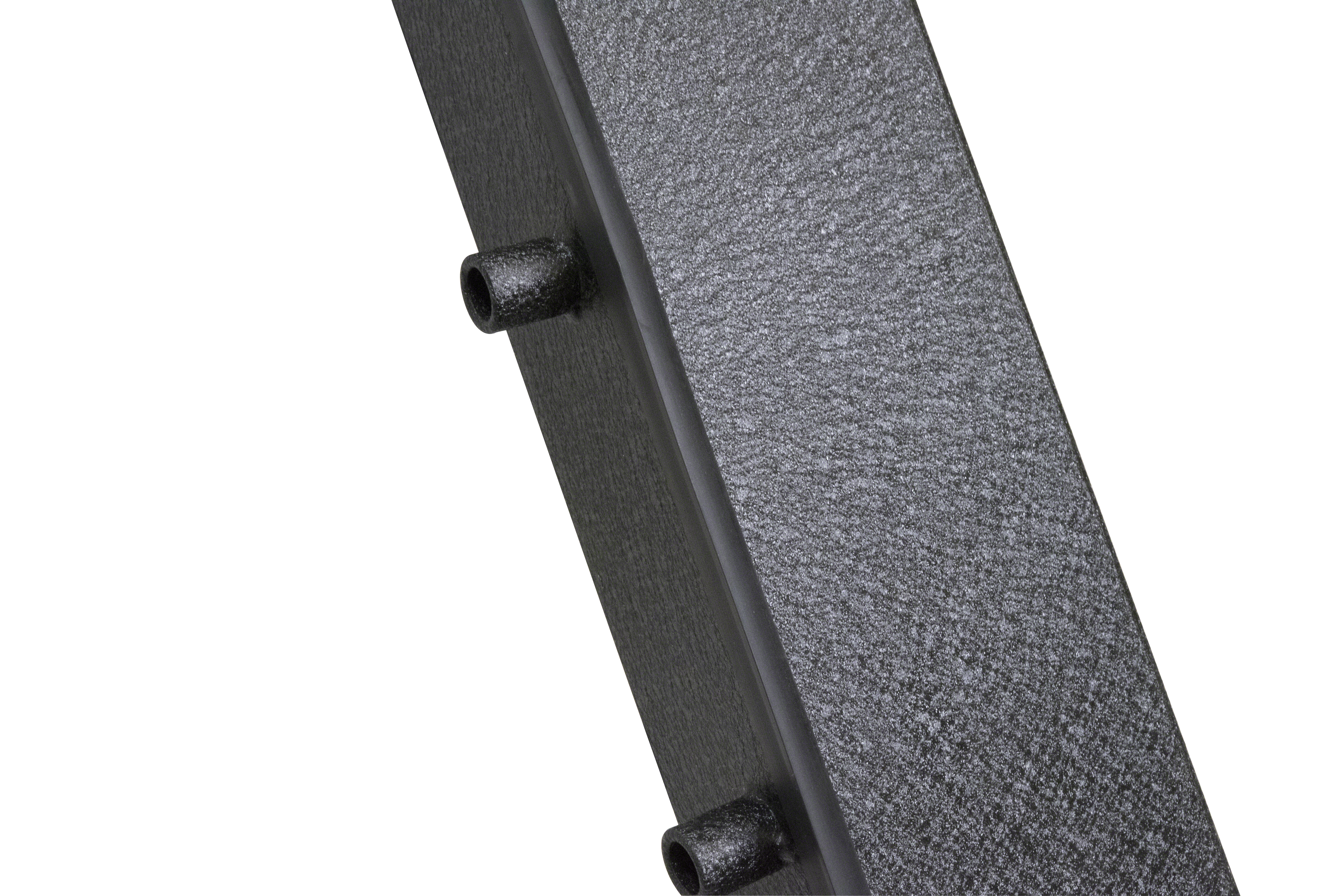 TrailFX J052RF 5.5 Inch Tire Coverage Textured Pwdr Ctd Black 1.5 Inch Steel Tubing Set Of 2