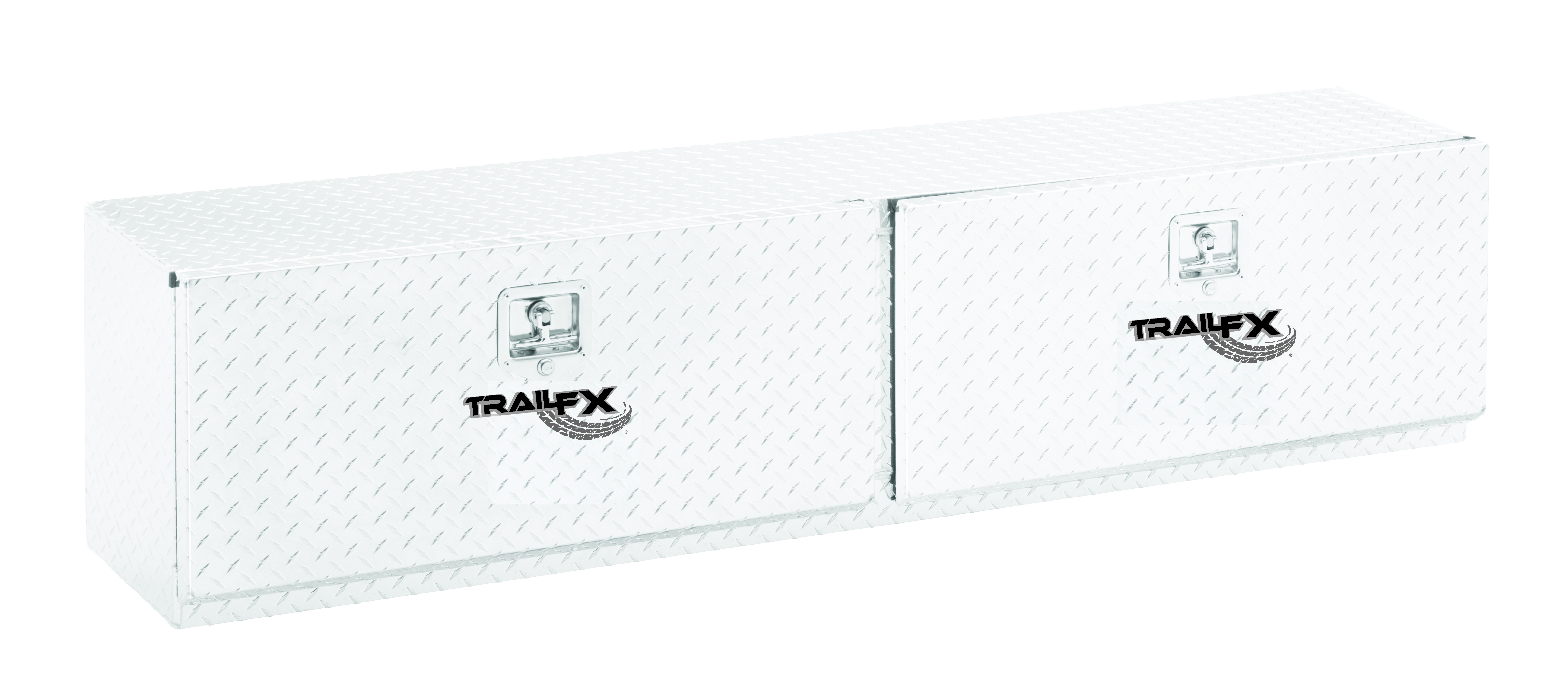TrailFX 170961 Top Mount Truck Tool Box Diamond Tread Aluminum 96x13.25x17