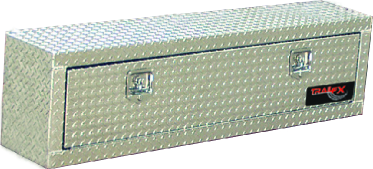 TrailFX 170601 Top Mount Single Door Aluminum Truck Tool Box 60-Inch