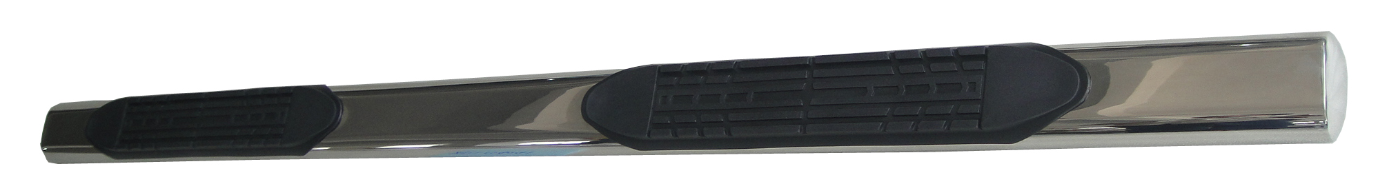 TrailFX A1517S 4 Inch Oval Straight Polished Stainless Steel Side Step Bar