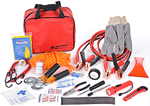 Performance Tool W1555 Deluxe Roadside Emergency Assistance Kit with Jumper Cables