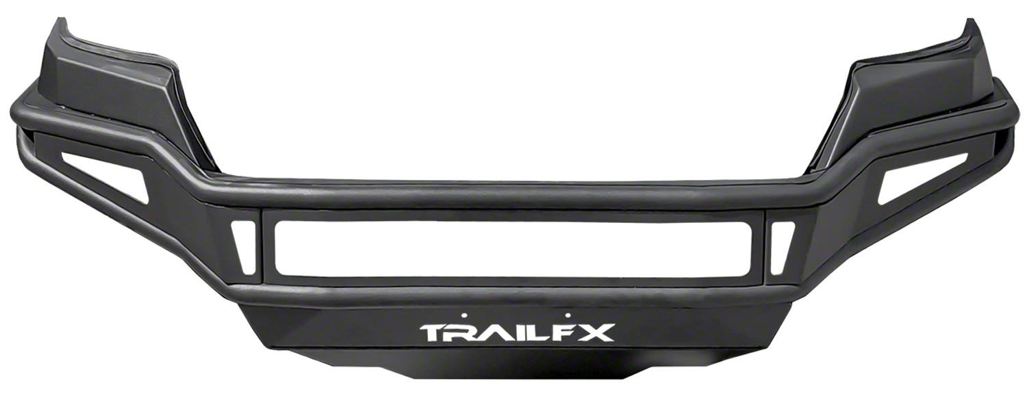 TrailFX FPRB001TI Front Pre Runner Bumper Tacoma Black Titanium Steel