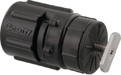 Scotty Downriggers 0438 Gear Head Track Adapter for Kayak Rail Systems