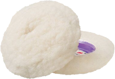 3M 30040 Perfect-It Low Lint Wool Compounding Pad 4 Inch 2 Pack