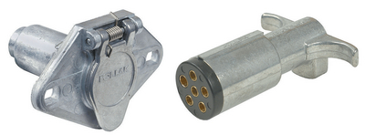 Pollak 11-603EP Pollak 6 Pole Connector Complete 11-603ep