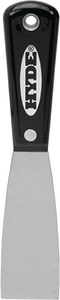 Hyde Tools 02150 Black & Silver Putty Knife 1.5 Inch Stiff Blade