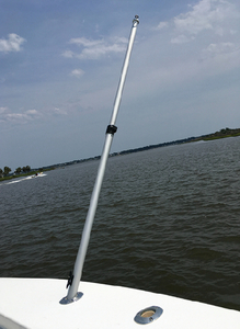 Taco Metals T10-7001VEL Telescoping Sun Shade Poles Aluminum Pair