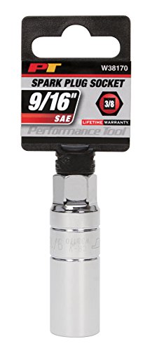 Performance Tool W38170 Wilmar Corp. /  3/8" DR 9/16" SPARK PLUG  SKT