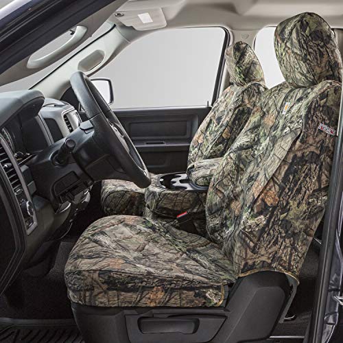Covercraft SSC8381CAMB Carhartt Mossy Oak Camo Seatsaver Second Row Custom Fit Seat Cover For Select Toyota Sequoia Models Duck Weave (break-Up Country)