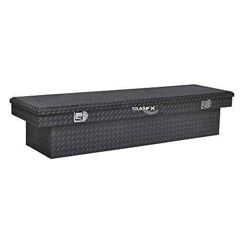 TrailFX 110703 Single Lid Crossover Truck Tool Box 69 Inch Matte Black
