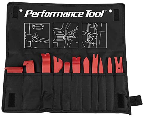 Performance Tool W80643 Wilmar Corp. /  11pc Trim Removal Tool Set