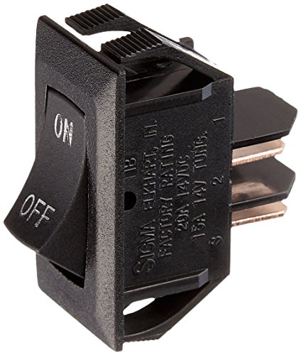 Valterra DG118UVP Black 12v On/off Switch