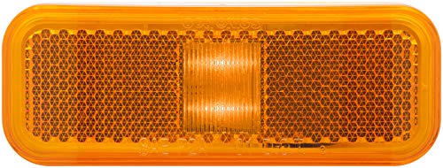 Optronics MCL40ABP Amber LED Clearance Marker Light 4" Rectangular 2-Diode