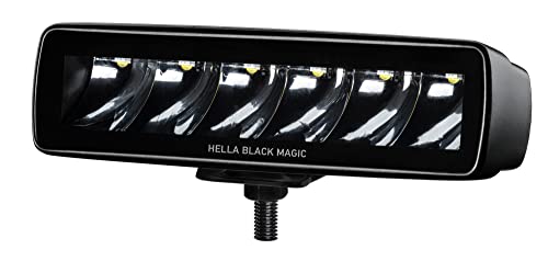 Hella 358176211 Black Magic LED Mini Light Bar 6.2" Spot Beam