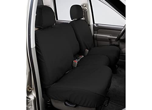 Covercraft SS3484PCCH Polycotton Custom Seat Cover Front Row Charcoal