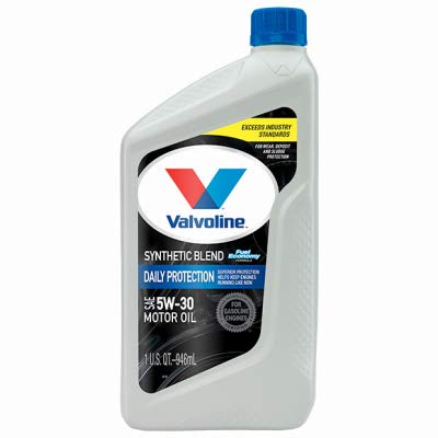 Valvoline 797975 Daily Protection SAE 5W-30 Synthetic Blend Motor Oil Case of 6