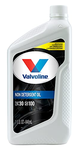 Valvoline 822382 Non-Detergent SAE 30 Motor Oil - 1 Quart (Case of 6)