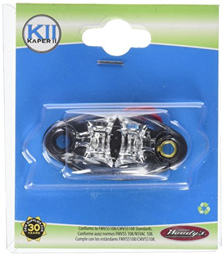 Valterra DG52441VP LED Marker Light 2 Diode Clear Red Lens