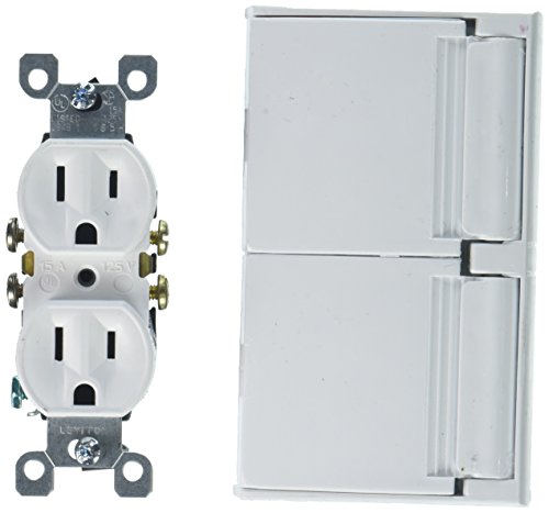 Valterra DG52499SVP Weatherproof Receptacle Cover - White