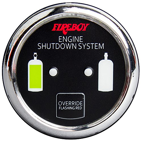 Fireboy DU-RCH-20-R Xintex Du-Rch-20-R Round Bezel Helm Display F/engine Shutdown