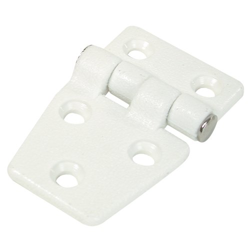 Whitecap Industries S3033C White Nylon Shortsided Hinge